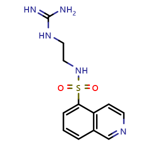 Chemical structure of HA-1004 , CAS 91742-10-8, AChemBlock Y227680
