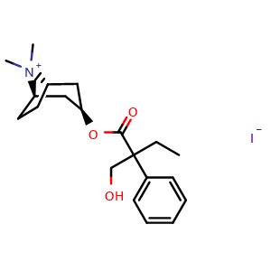 Chemical structure of Ilmetropium iodide , CAS 129109-88-2, AChemBlock Y227683