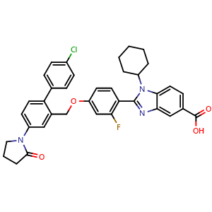 Chemical structure of JTK-109 , CAS 480462-62-2, AChemBlock Y227699