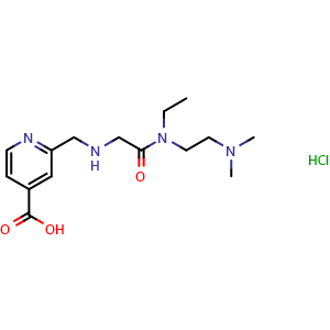 Chemical structure of KDM5-C49 hydrochloride , AChemBlock Y227703