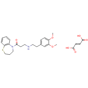 Chemical structure of KT-362 fumarate , CAS 105394-80-7, AChemBlock Y227705
