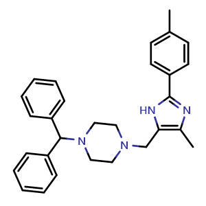 Chemical structure of Lifarizine , CAS 119514-66-8, AChemBlock Y227711