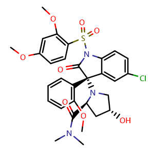 Chemical structure of Nelivaptan , CAS 439687-69-1, AChemBlock Y227730