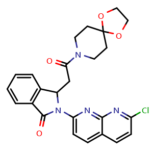 Chemical structure of Pazinaclone , CAS 103255-66-9, AChemBlock Y227743