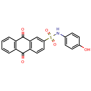 Chemical structure of STAT3-IN-B9 , CAS 825611-06-1, AChemBlock Y227771