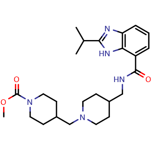 Chemical structure of Felcisetrag , CAS 916075-84-8, AChemBlock Y227776