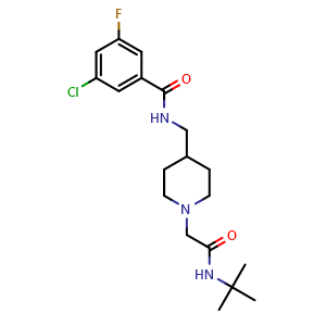 Chemical structure of Z944 , CAS 1199236-64-0, AChemBlock Y227786