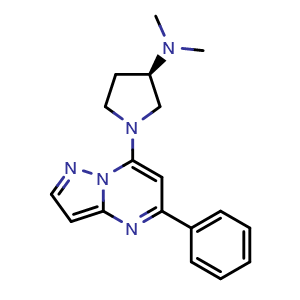 Chemical structure of ZINC-3573 , CAS 2089389-15-9, AChemBlock Y227787