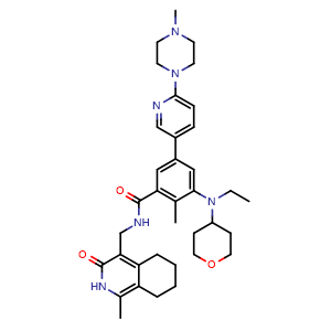 Chemical structure of ZLD1039 , CAS 1826865-46-6, AChemBlock Y227788