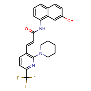 Chemical structure of AMG-0347 , CAS 946615-43-6, AChemBlock Y227797