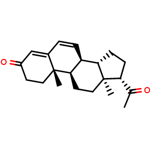 Chemical structure of Dydrogesterone , CAS 152-62-5, AChemBlock Y227807