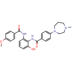 Chemical structure of Darexaban , CAS 365462-23-3, AChemBlock Y227833