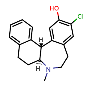 Chemical structure of Ecopipam , CAS 112108-01-7, AChemBlock Y227840