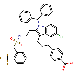 Chemical structure of Giripladib , CAS 865200-20-0, AChemBlock Y227859