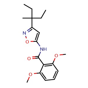 Chemical structure of Isoxaben , CAS 82558-50-7, AChemBlock Y227874