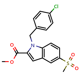 Chemical structure of LM-1685 , CAS 416901-58-1, AChemBlock Y227890