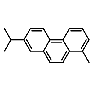 Chemical structure of Retene , CAS 483-65-8, AChemBlock Y227925