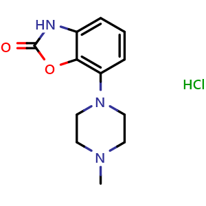 Chemical structure of Pardoprunox hydrochloride , CAS 269718-83-4, AChemBlock Y227927