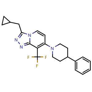 Chemical structure of JNJ-42153605 , CAS 1254977-87-1, AChemBlock Y227934