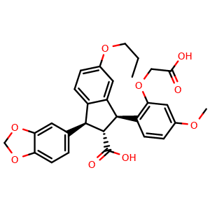 Chemical structure of SB-209670 , CAS 157659-79-5, AChemBlock Y227936