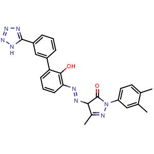 Chemical structure of Totrombopag , CAS 376592-42-6, AChemBlock Y227955