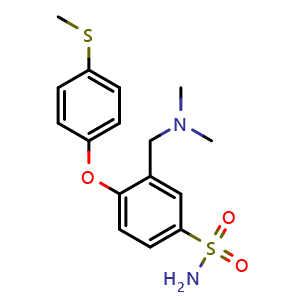 Chemical structure of Uk-390957 , CAS 364321-71-1, AChemBlock Y227961