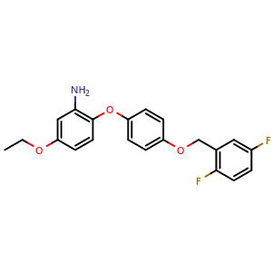 Chemical structure of SEA0400 , CAS 223104-29-8, AChemBlock Y227964