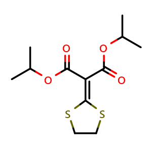 Chemical structure of Isoprothiolane , CAS 50512-35-1, AChemBlock Y228016