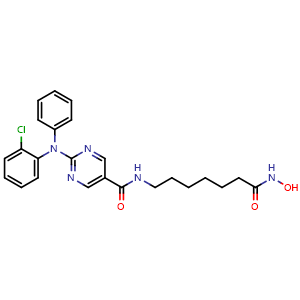 Chemical structure of Citarinostat , CAS 1316215-12-9, AChemBlock Y228017