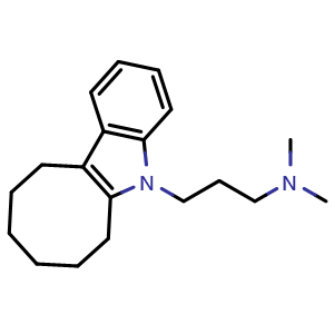 Chemical structure of Iprindole , CAS 5560-72-5, AChemBlock Y228038