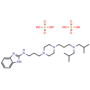 Chemical structure of Ezeprogind disulfate , CAS 1616671-13-6, AChemBlock Y228059
