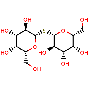 Chemical structure of Thiodigalactoside , CAS 51555-87-4, AChemBlock Y228073