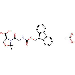 Fmoc-Gly-Ser(psi(Me,Me)pro)-OH acetate