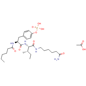 Chemical structure of Fosgonimeton acetate , AChemBlock Y228131