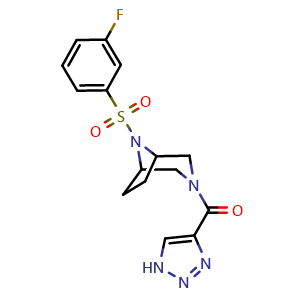 Chemical structure of Obafistat , CAS 2160582-57-8, AChemBlock Y228139