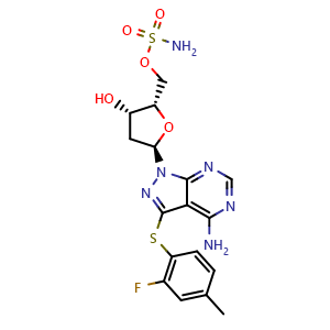 Chemical structure of ATG7-IN-1 , CAS 2226229-87-2, AChemBlock Y228140