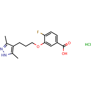 Chemical structure of Acoramidis hydrochloride , CAS 2242751-53-5, AChemBlock Y228141