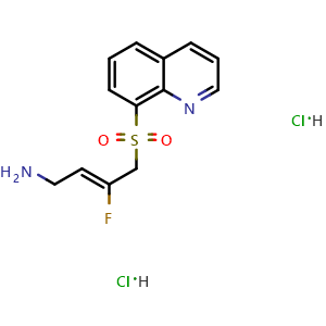Chemical structure of LOX-IN-3 dihydrochloride , CAS 2409964-23-2, AChemBlock Y228150