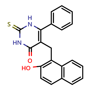 Chemical structure of Cambinol , CAS 14513-15-6, AChemBlock Y228174