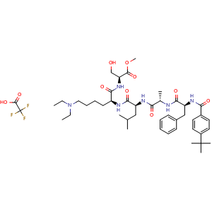 Chemical structure of UNC3866 TFA , CAS 1872382-48-3, AChemBlock Y228177