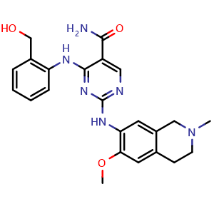 Chemical structure of HPK1-IN-4 , CAS 2739844-28-9, AChemBlock Y228184