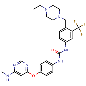 Chemical structure of AST 487 , CAS 630124-46-8, AChemBlock Y228196