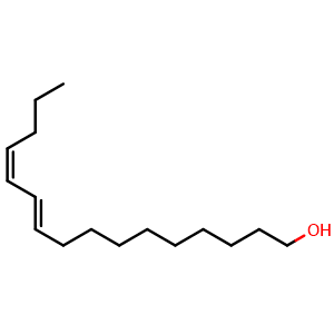 Chemical structure of Bombykol , CAS 765-17-3, AChemBlock Y228211