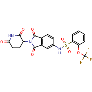 Chemical structure of SJ6986 , CAS 2765625-93-0, AChemBlock Y228234