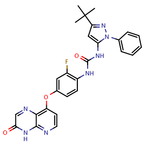 Chemical structure of CCT196969 , CAS 1163719-56-9, AChemBlock Y228244