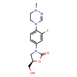 Chemical structure of Delpazolid , CAS 1219707-39-7, AChemBlock Y228248