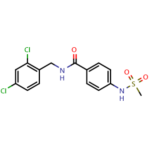 Chemical structure of ML335 , CAS 825658-06-8, AChemBlock Y228257
