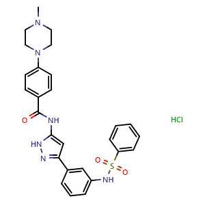 Chemical structure of BPR1J-097 hydrochloride , AChemBlock Y228267