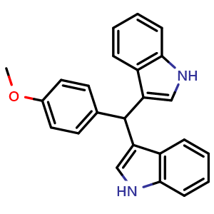 Chemical structure of DIM-C-pPhOCH3 , CAS 33985-68-1, AChemBlock Y228293