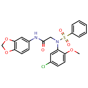 Chemical structure of LX2343 , CAS 333745-53-2, AChemBlock Y228294